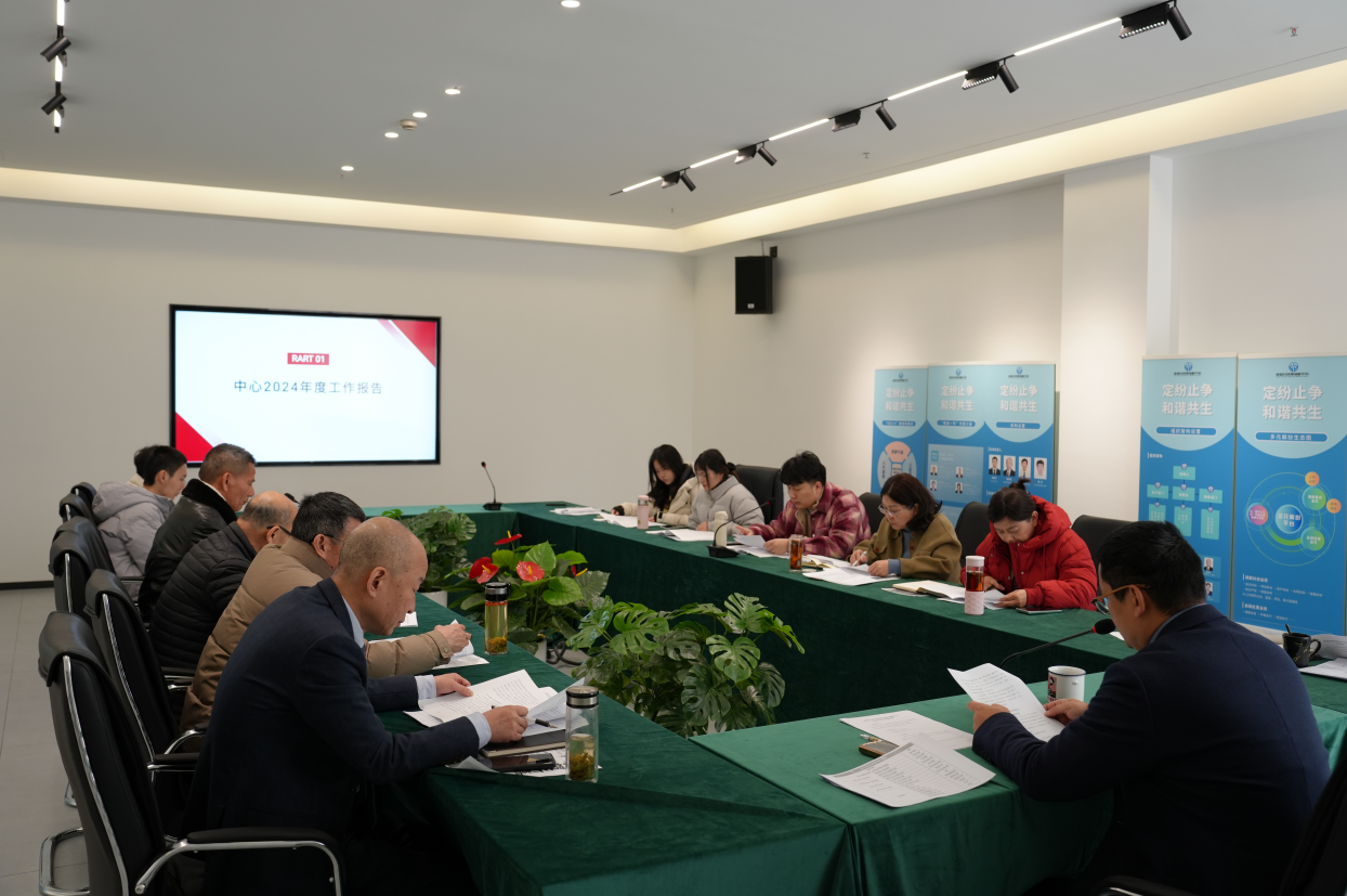 中心召開2024年度工作總結(jié)會(huì)