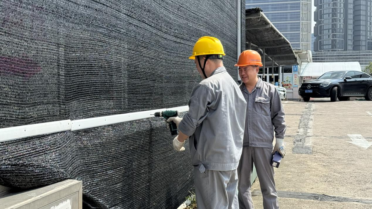 錢江商城——烈日下的守護者