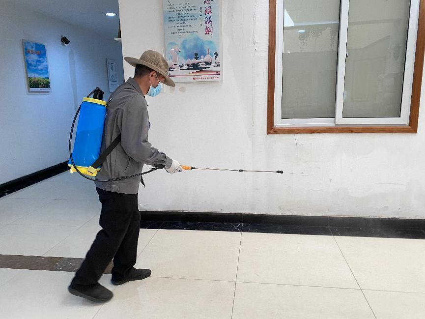 錢江商城做好日常消殺，筑牢安全屏障