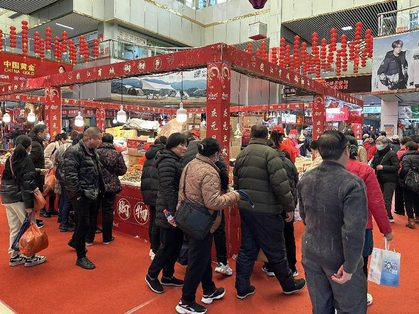 最新消息！錢(qián)江商城年貨節(jié)現(xiàn)場(chǎng)太火爆了！