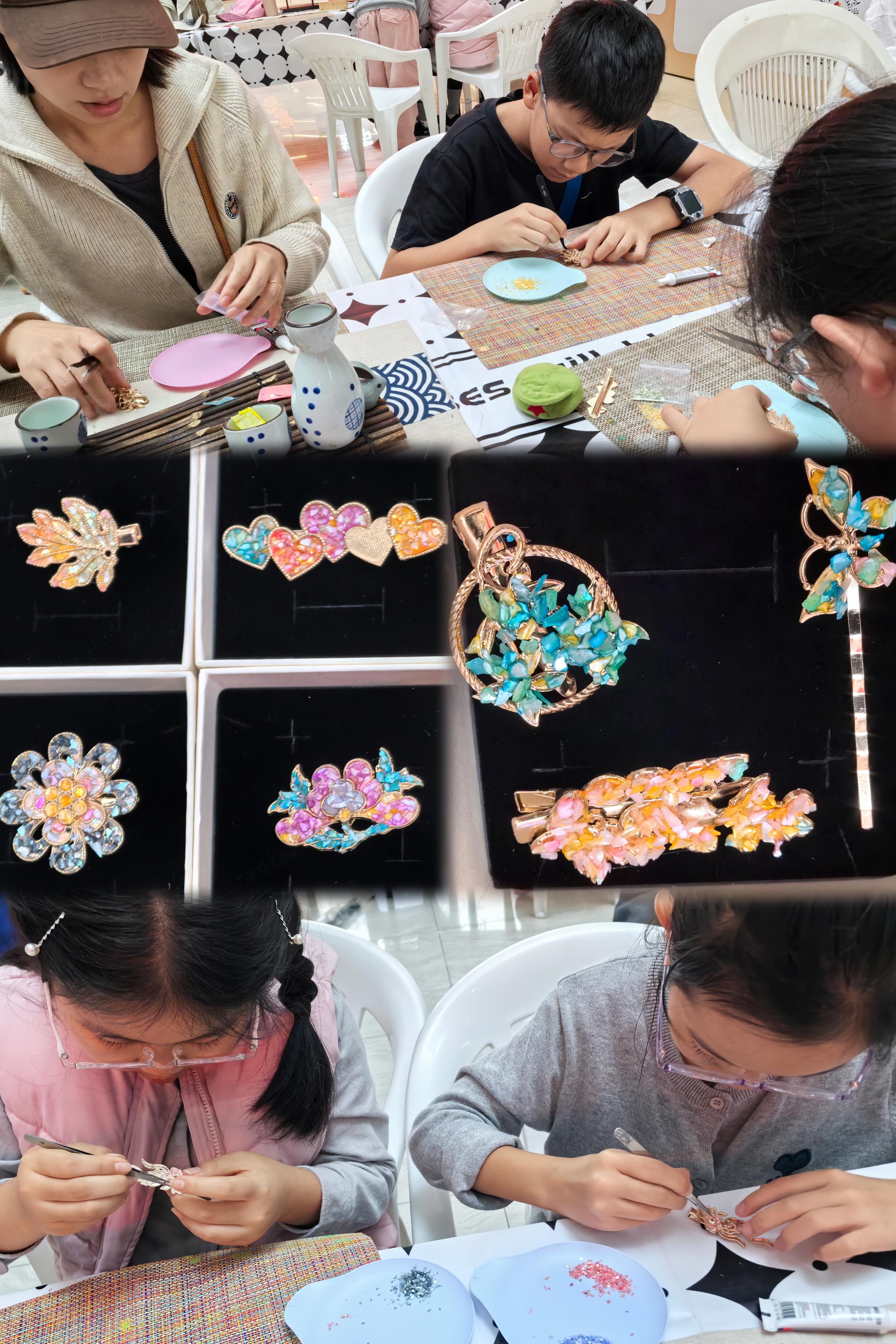 非遺傳承，共慶華誕——水晶城螺鈿DIY活動(dòng)圓滿舉行