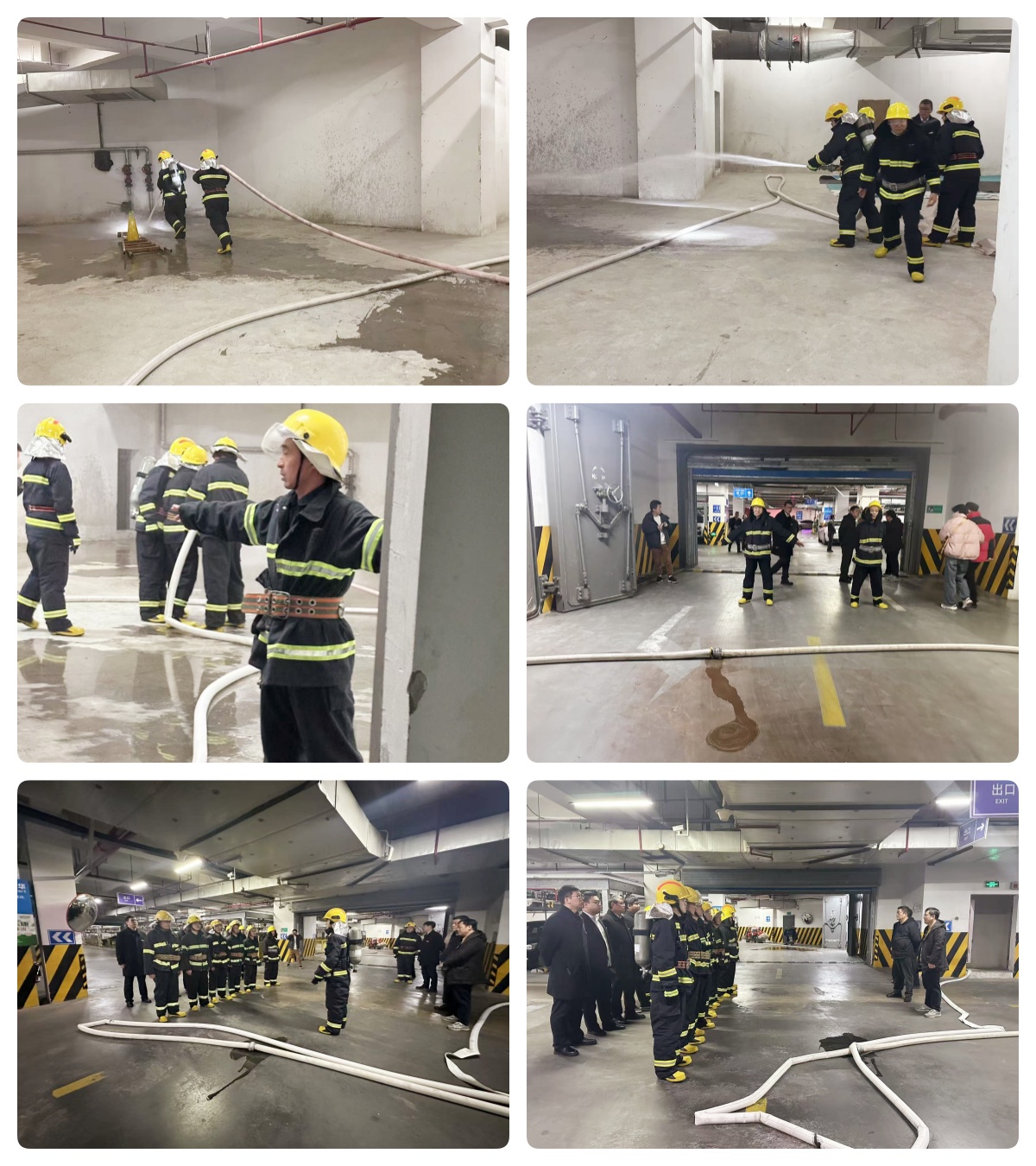 水晶城聯(lián)合大關(guān)街道、錢(qián)江商城開(kāi)展消防聯(lián)勤聯(lián)動(dòng)演練