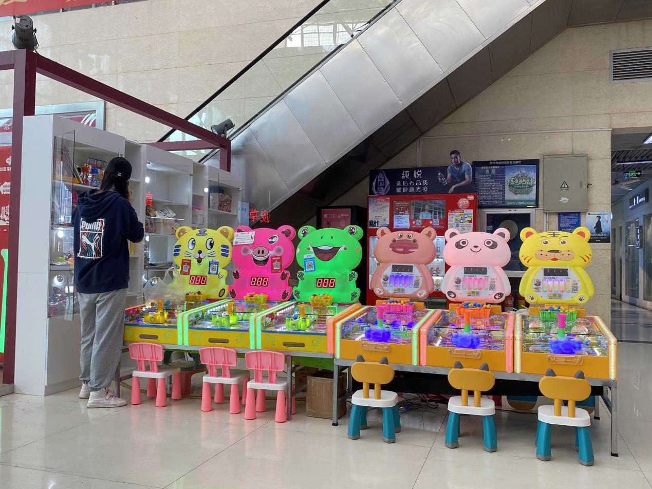 錢江商城正大廳兒童游樂區(qū)來啦！