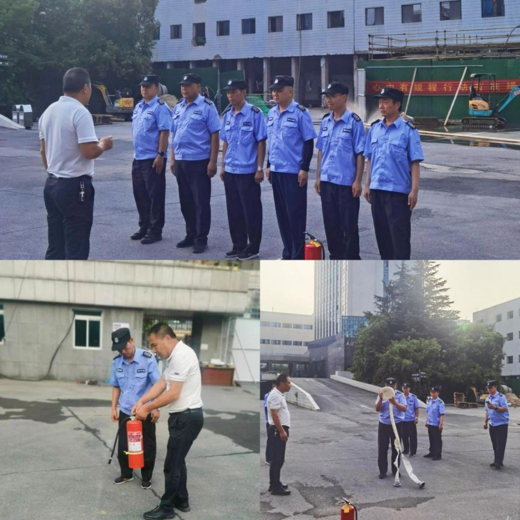 建華文創(chuàng)集團旗下安徽老廣電355創(chuàng)新中心項目開展安保人員消防安全專項培訓